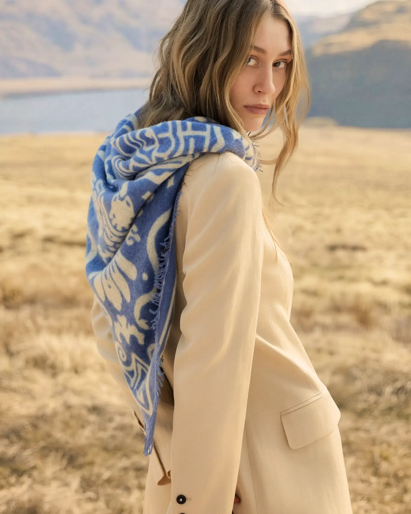 Purschoen Cashmere That Tells A Story Scarf