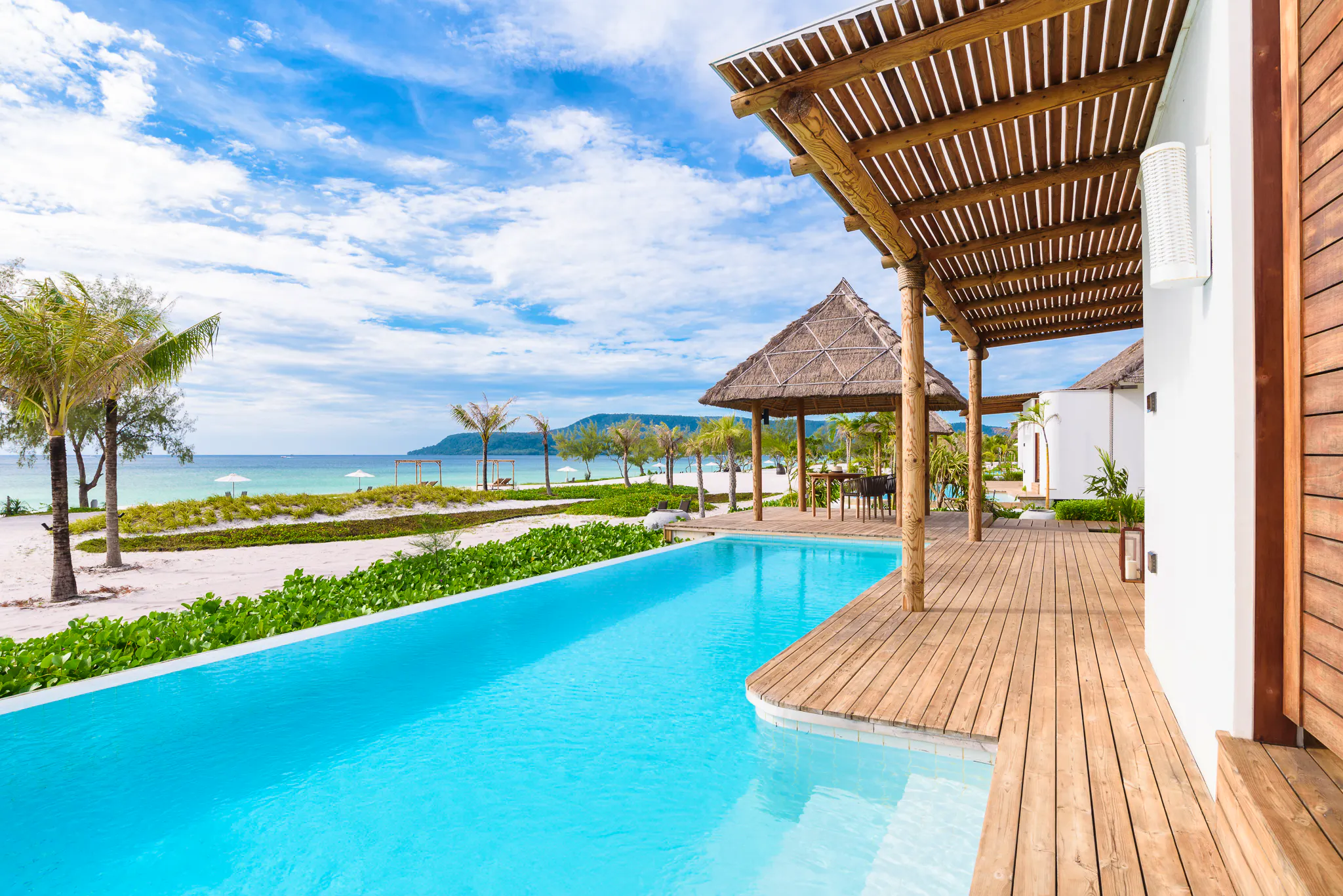 101 Holidays Halfterm Cambodia Beachfront Pool Villa- Turquoise Holidays