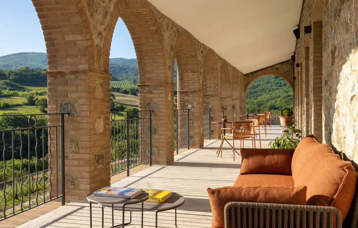 Tuscany Villas Autumn Luxury Travel Book Villa-cinigiano