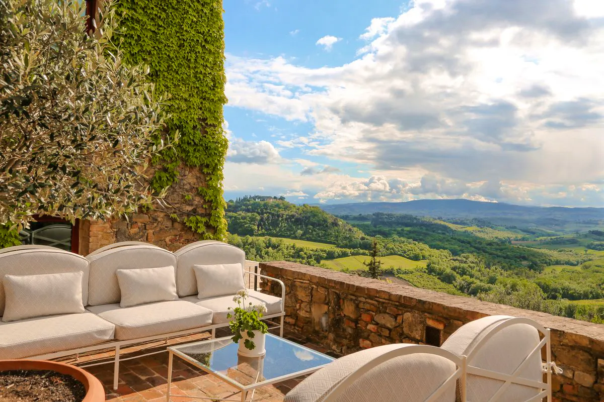Tuscany Villas Autumn Luxury Travel Book Villa-il-santo