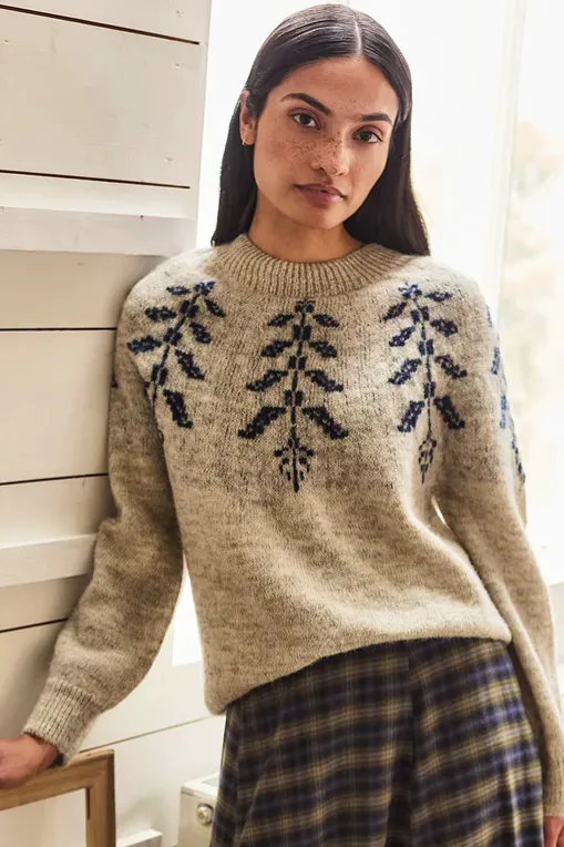 Celtic & Co Botanical Yoke Jumper, £139