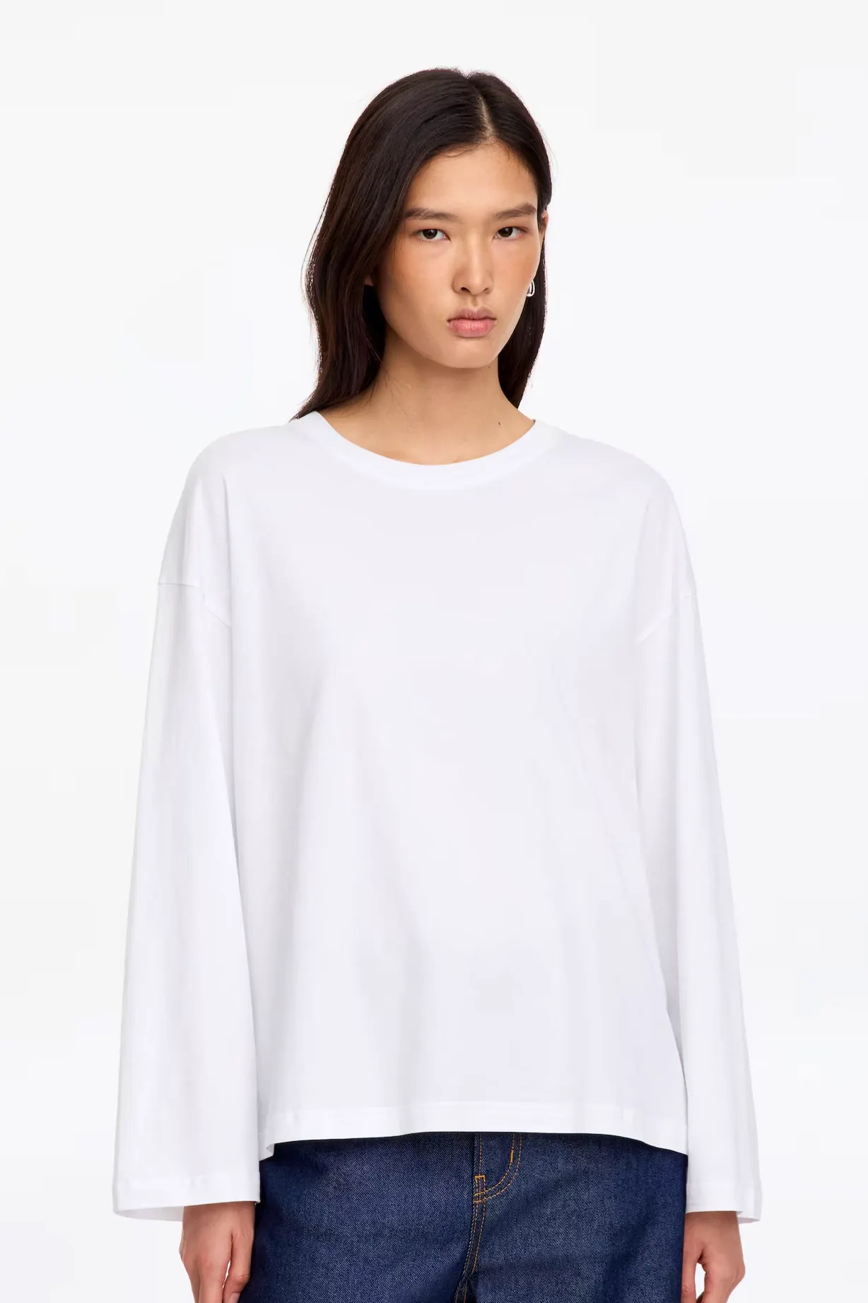 Arket Relaxed Long Sleeve T Shirt, £35