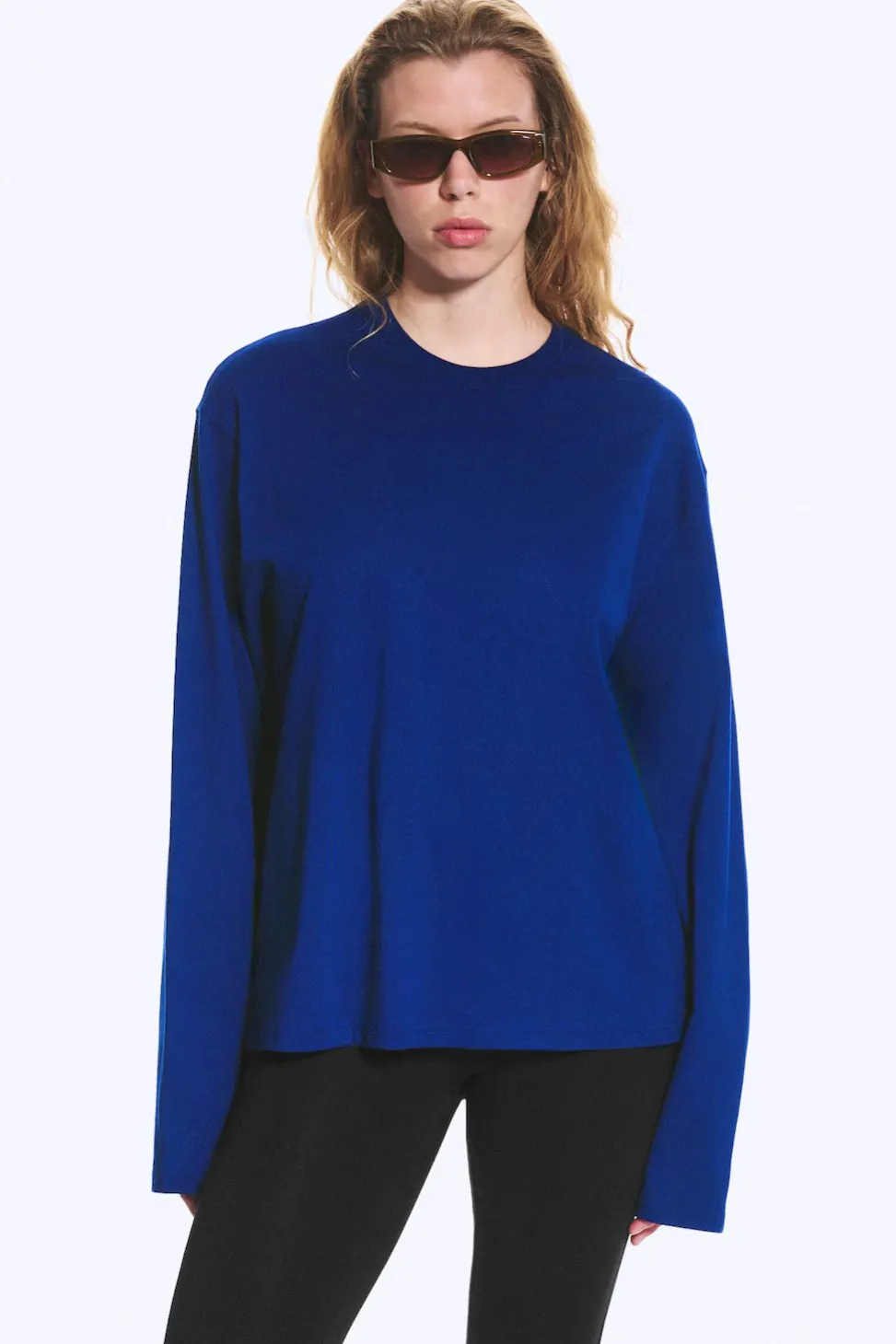 Weekday Long Sleeved Cotton T Shirt, £14.99