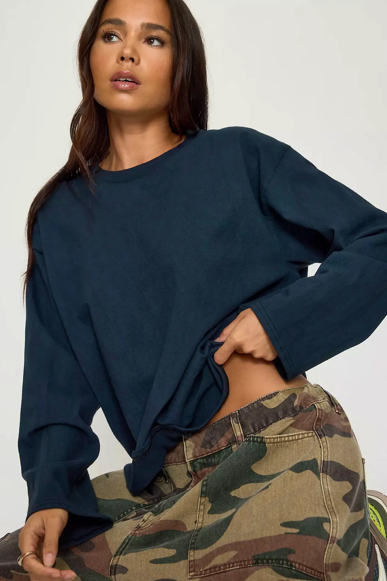 Anthropologie 100% Cotton Long-Sleeve Top, £42