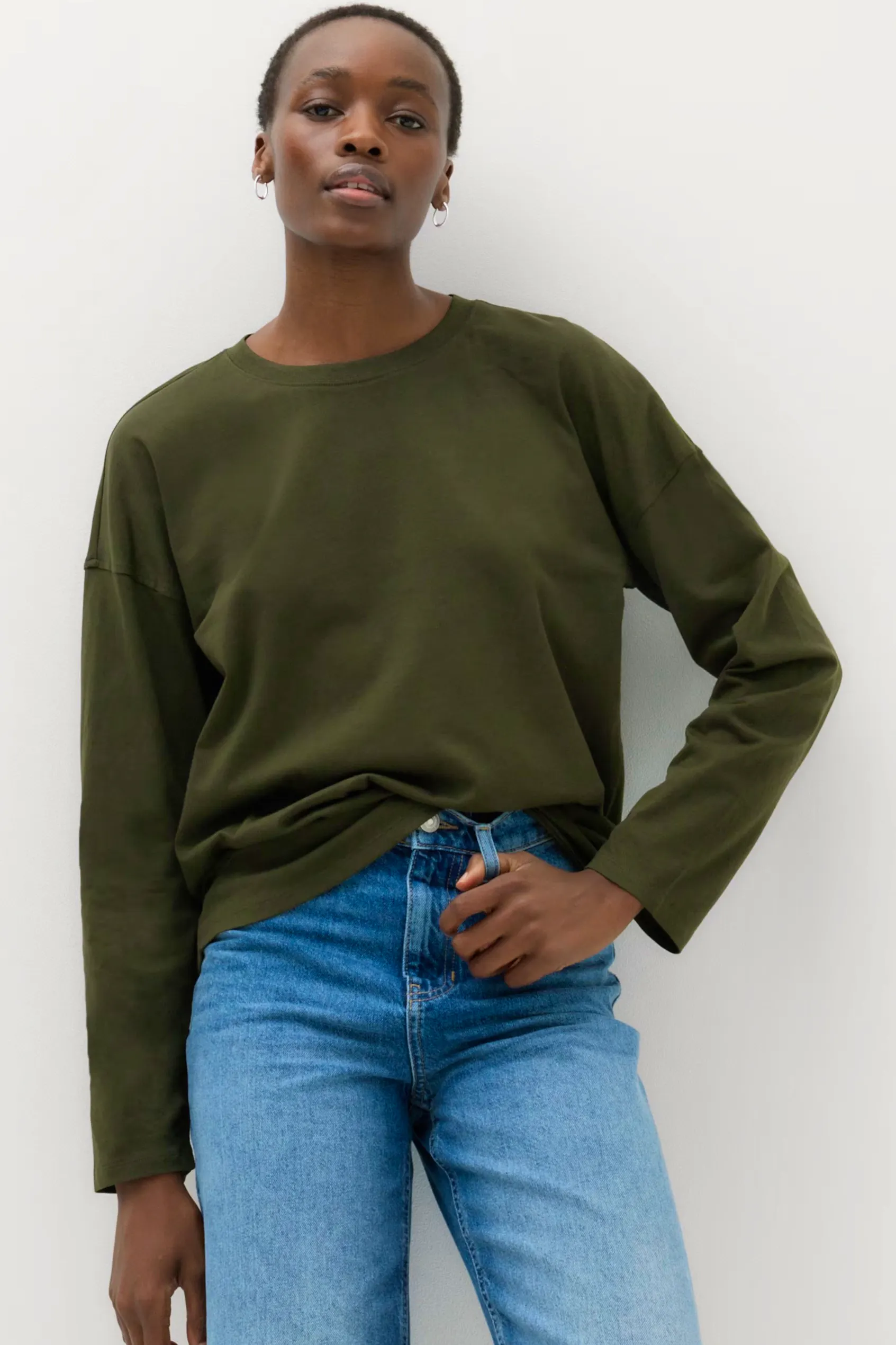 M&S Pure Cotton Relaxed Top, £10