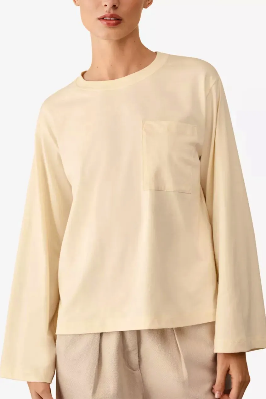 The White Company Relaxed Fit Cotton Jersey Top, £24