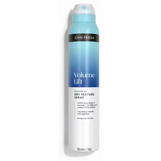 John Frieda Volume Lift Pushed Up Dry Texture Spray 200ml
