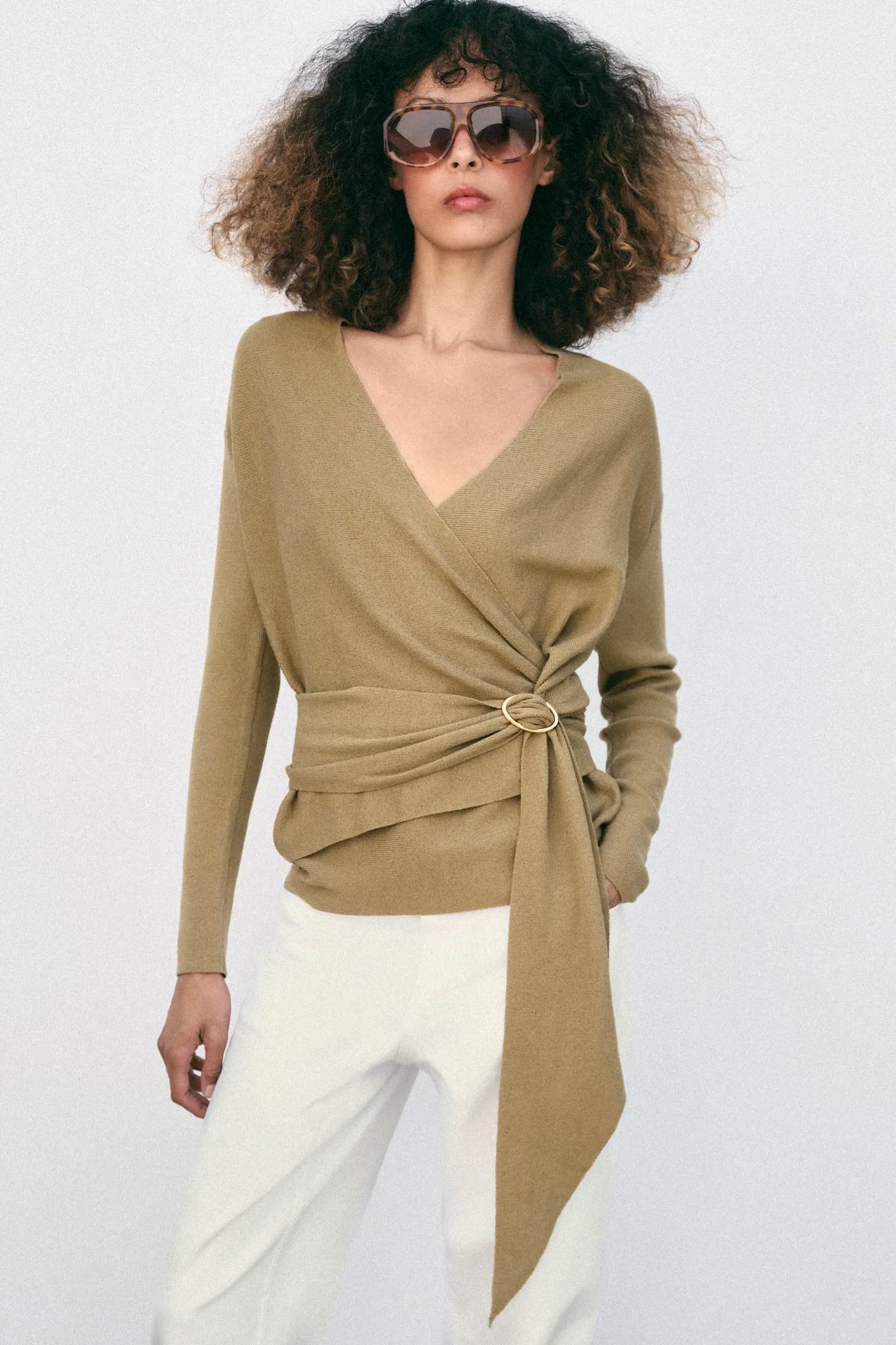 Zara Wrap Knit Cardigan, £35.99