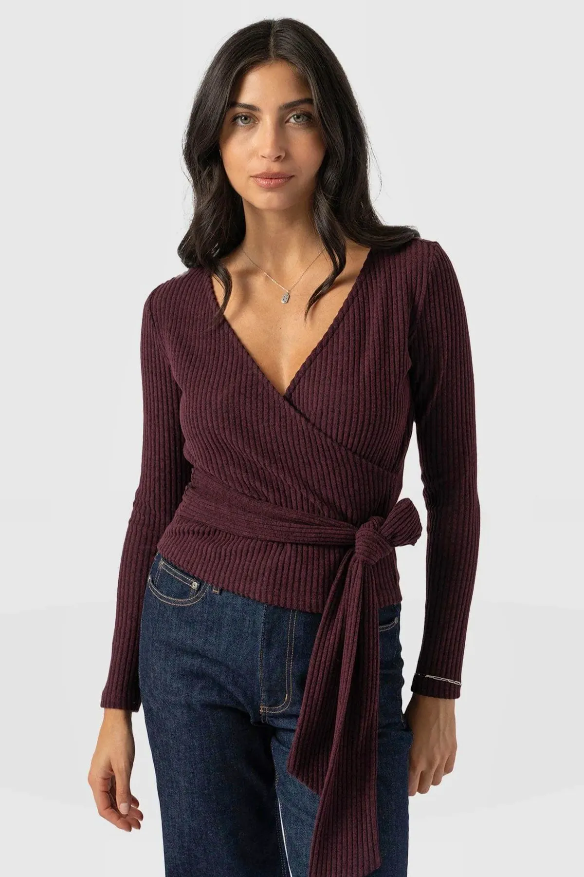 Saint + Sofia Hoxton Rib Top, £59