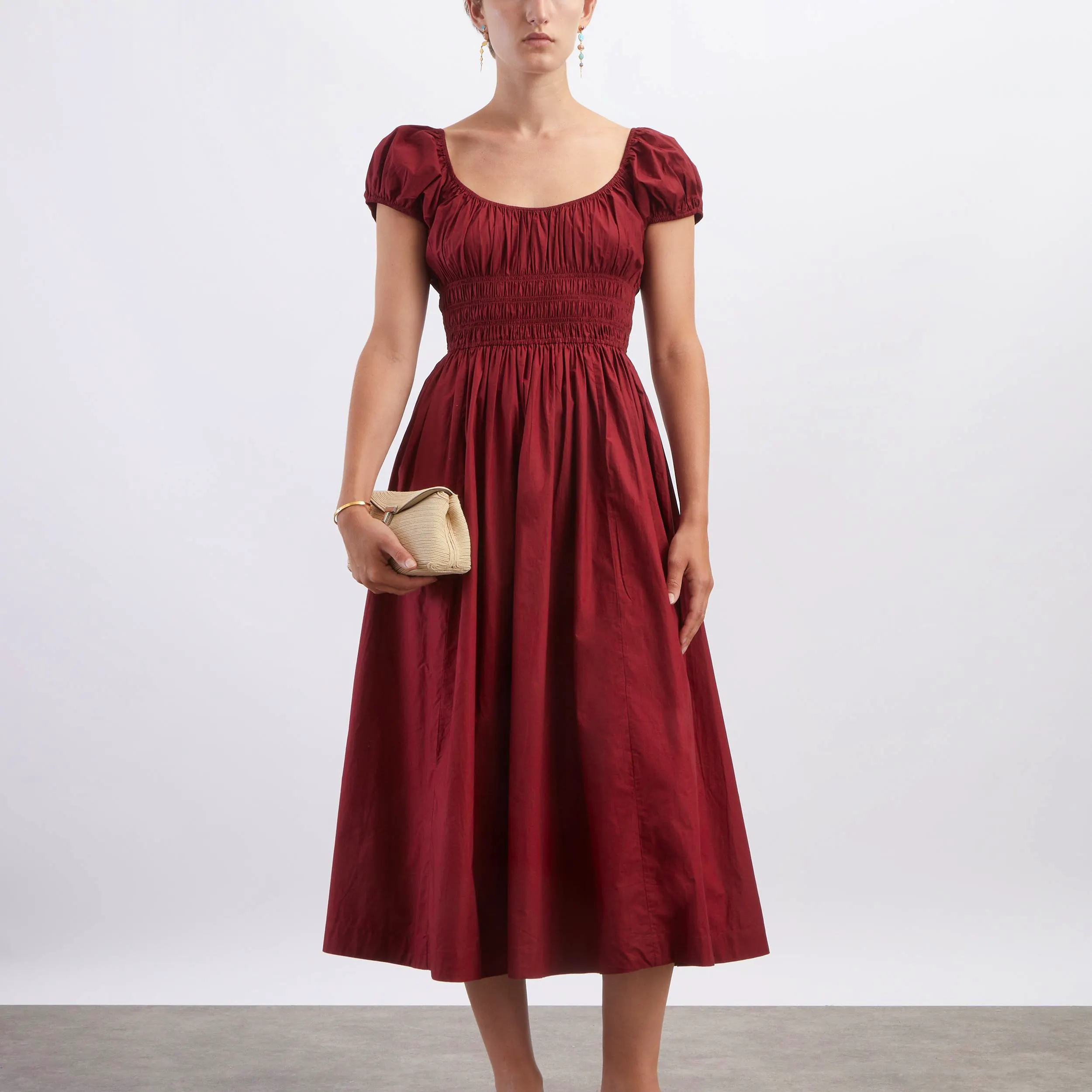 Dôen Quinley Burgundy Dress, £308