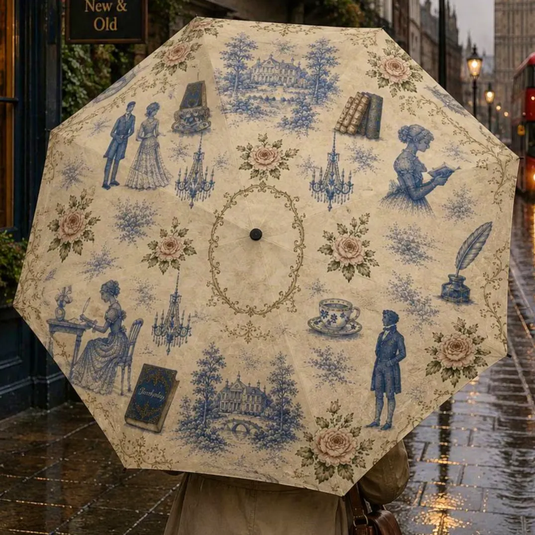 Etsy Pride and Prejudice Umbrella, £58.51