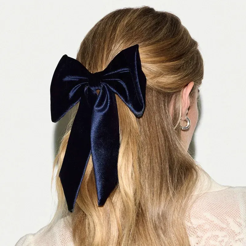 Jigsaw Velvet Hair Bow, £25