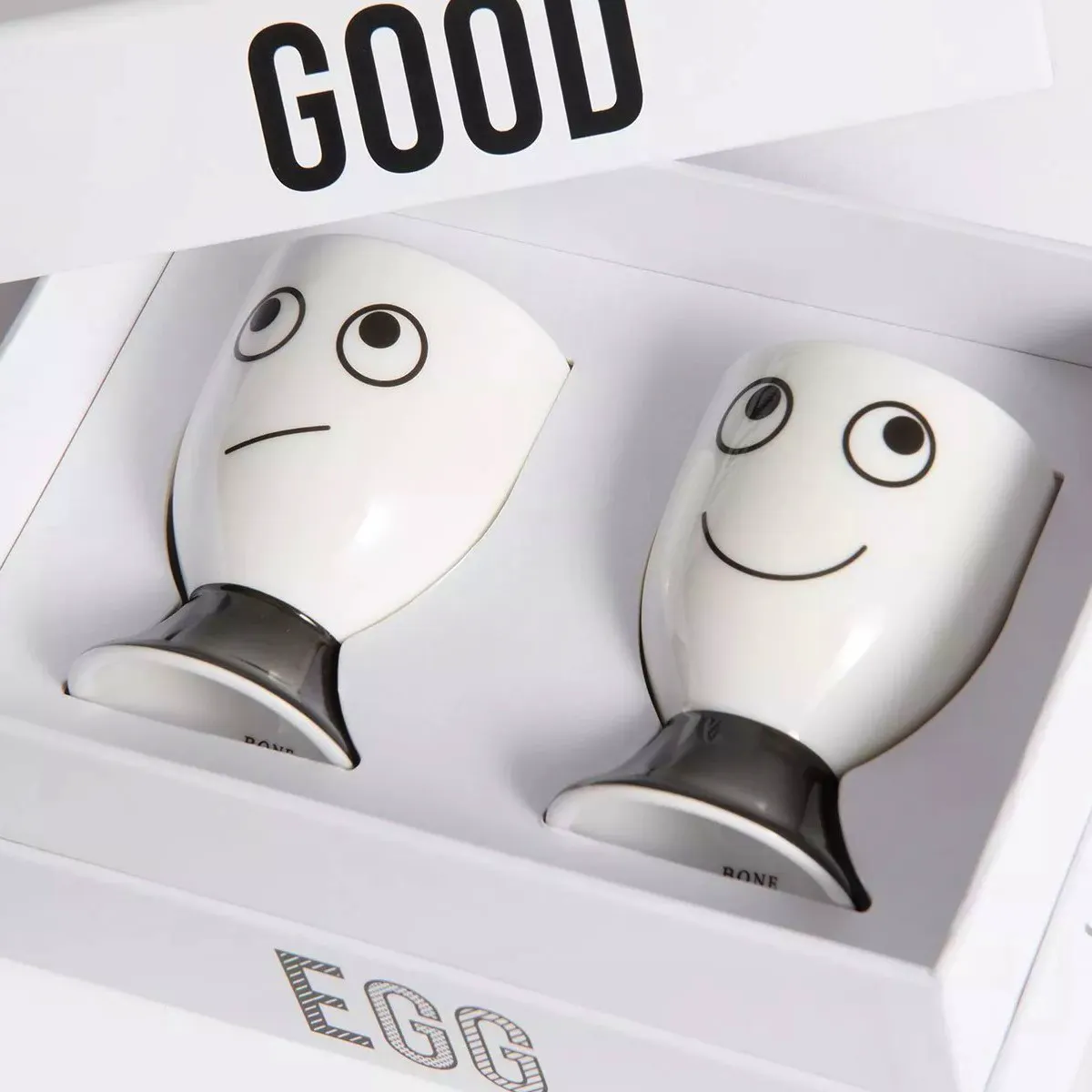 ANYA LIFE Eyes Ceramic Egg Cups Set Of Two £75