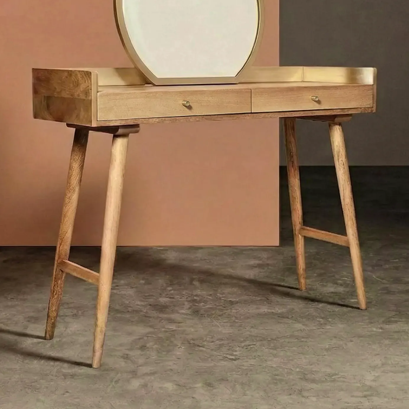 Swoon Fresco 2 Drawer Dressing Table and Mirror £539