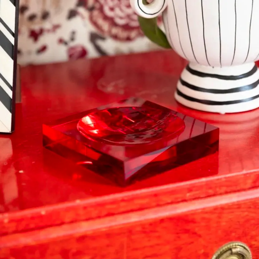 Casa By JJ Chelsea Sweet Glass Trinket Tray, £70