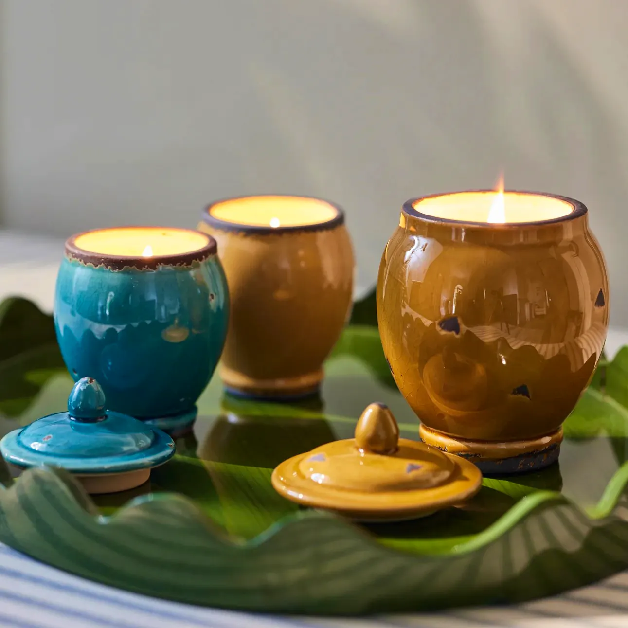 Oka Cardamom Hills Candle, £50