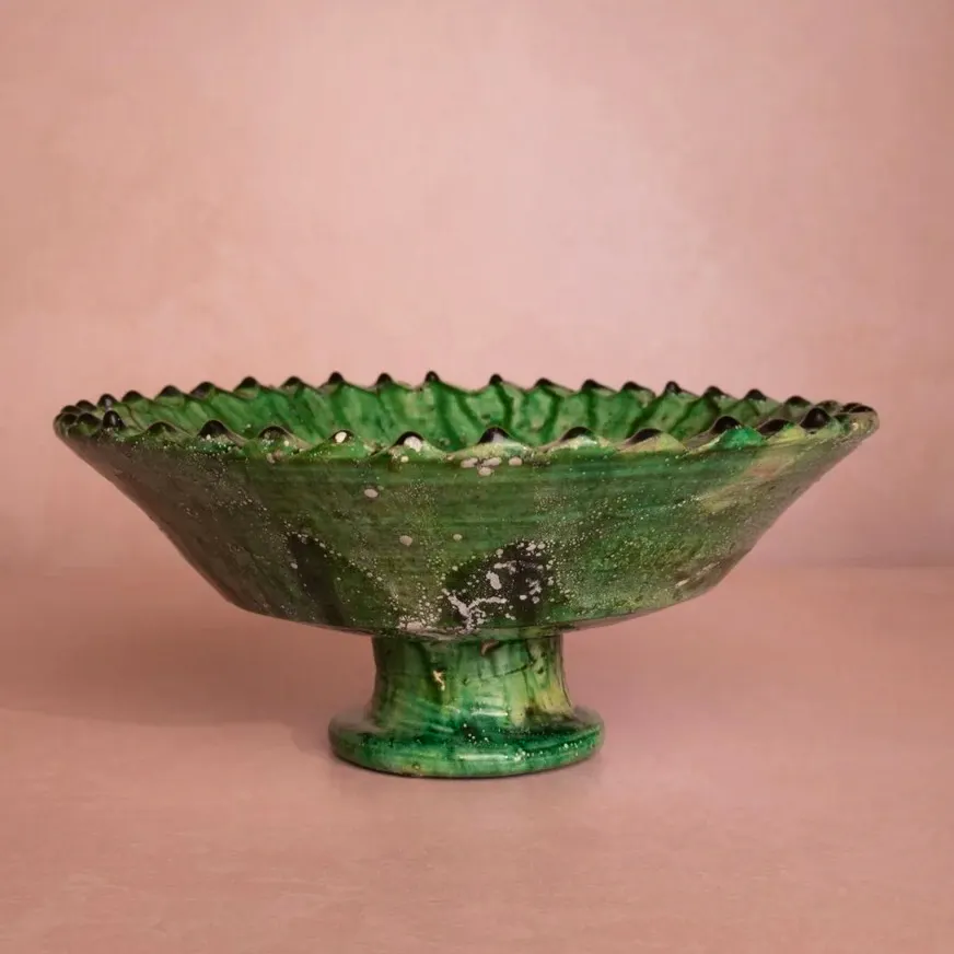 Casa By JJ Tamegroute Pedestal Bowl, £98