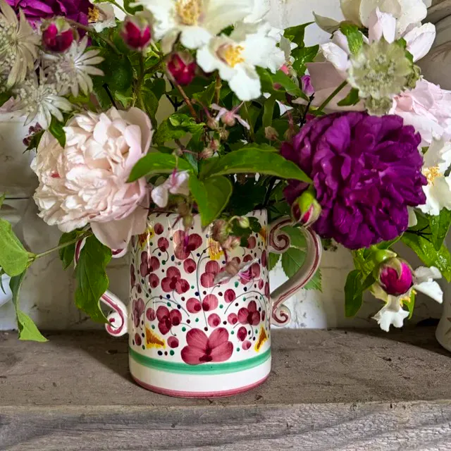 Willow Crossley Bordeaux, Floral Loving Cup, £98