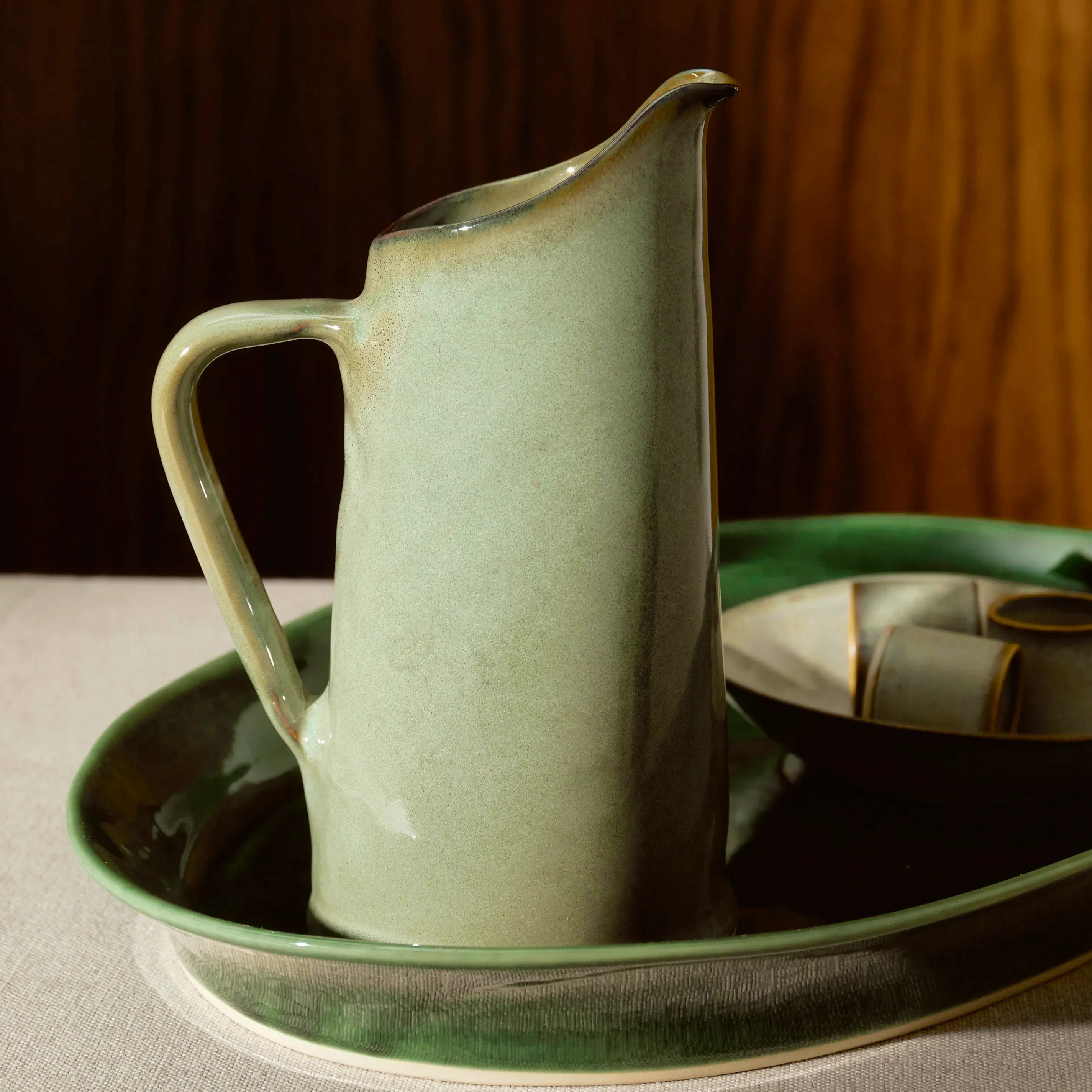 Mervyn Gers Ceramics Hand-Glazed Large Pitcher, £86