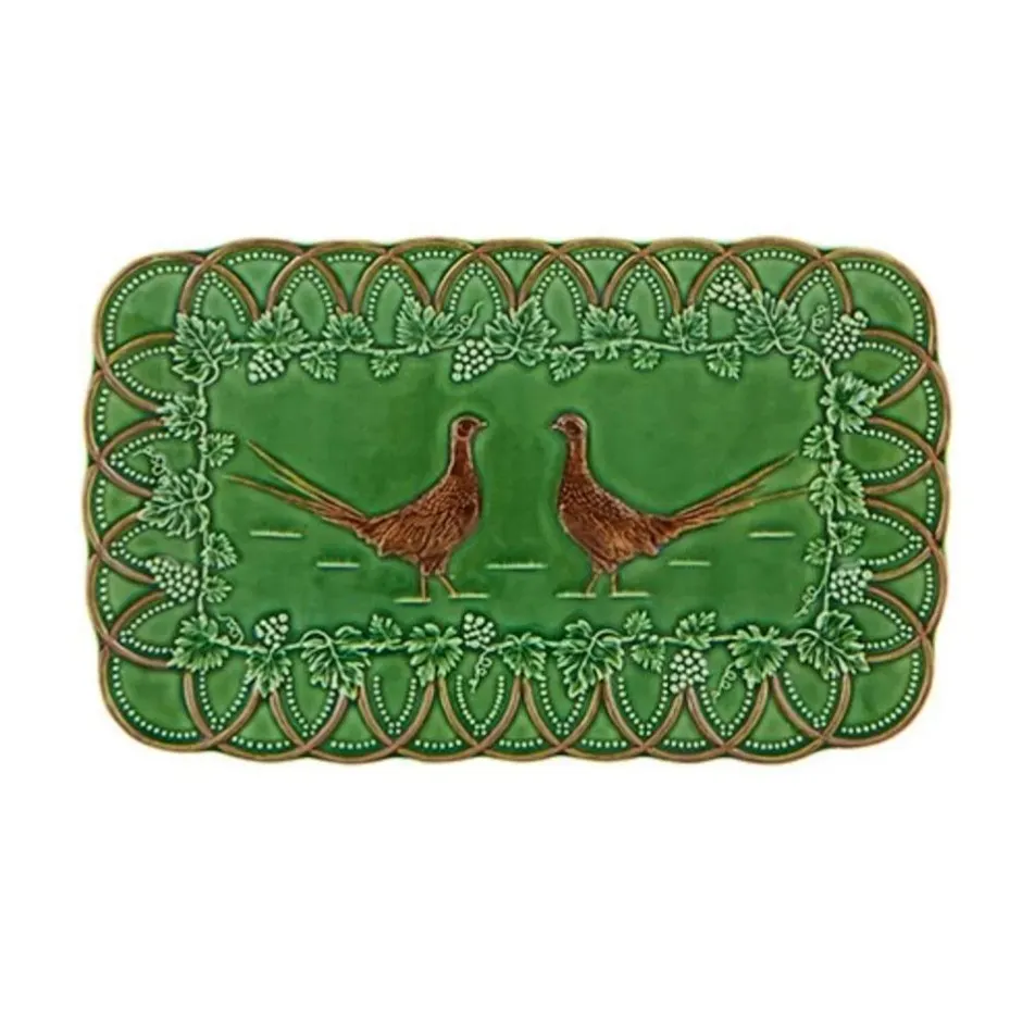 Bordallo Pinheiro Serving Tray Pheasants, £56