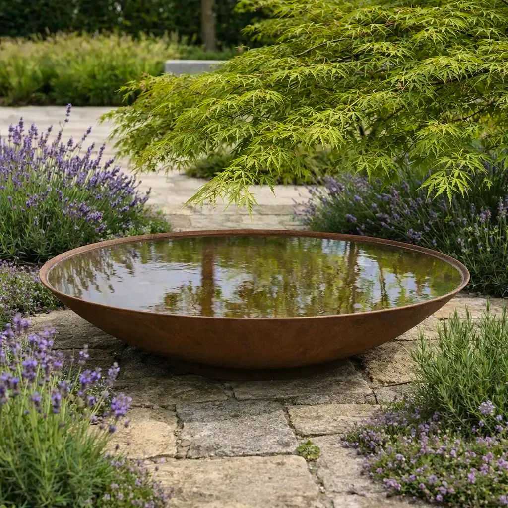 Flora Select Corten Steel Water Bowl, £102.99
