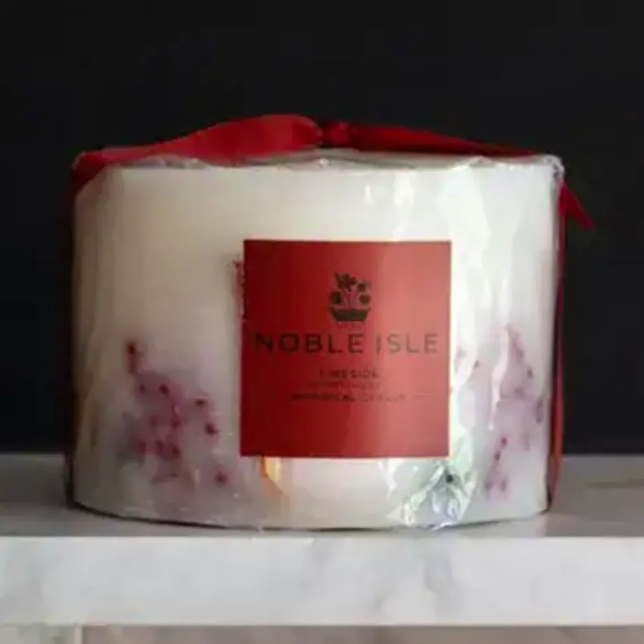Noble Isle Fireside Large Luxury Botanical Candle, £60