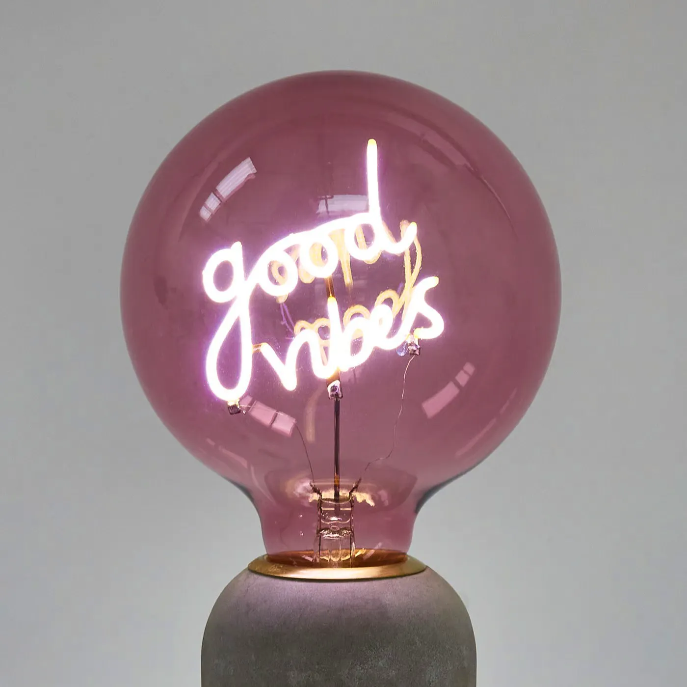 Oliver Bonas Good Vibes Light Bulb, £29