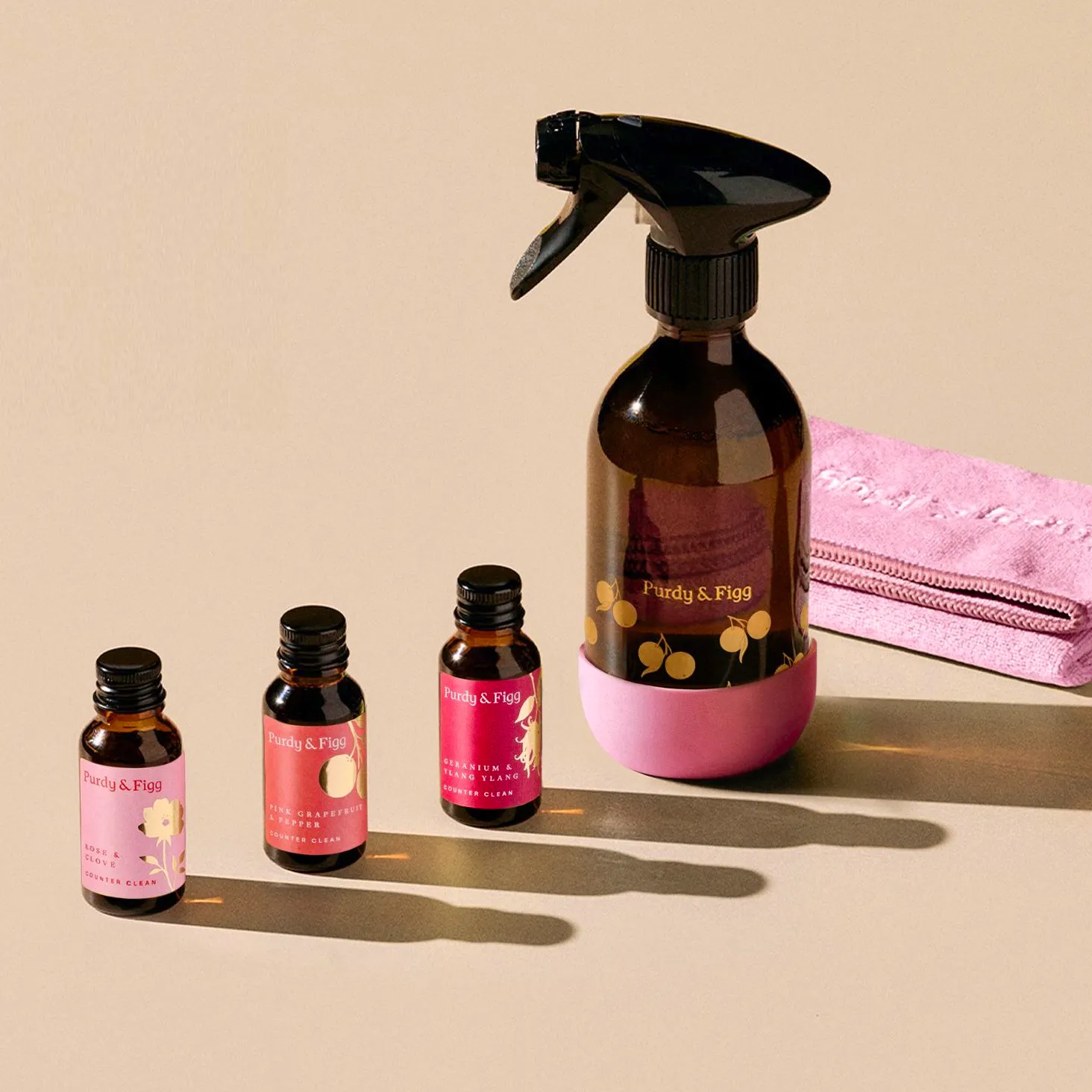 CoppaFeel! Pink Starter Kit Purdy & Figg, £27