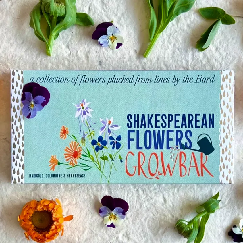 Shakespearean Flowers Grow Bar Oxfam Shop, £12
