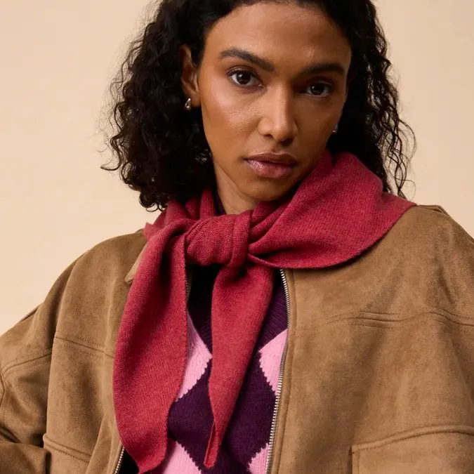 Merino Wool Triangle Scarf tbco., £49