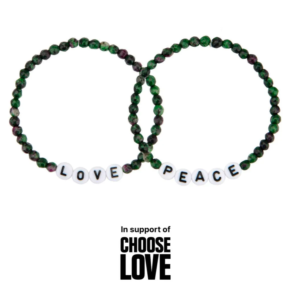 Choose Love Charity Bracelet Not On The High Street, £18