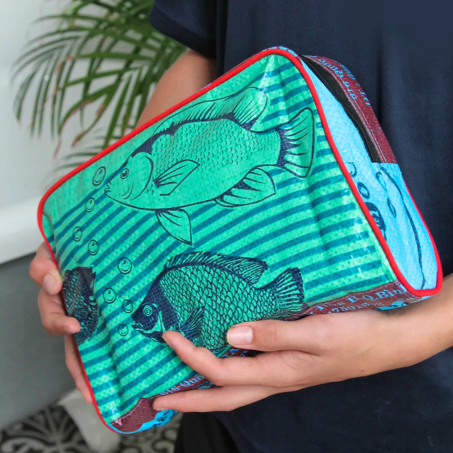 Recycled Fairtrade Washbag Etsy, £16