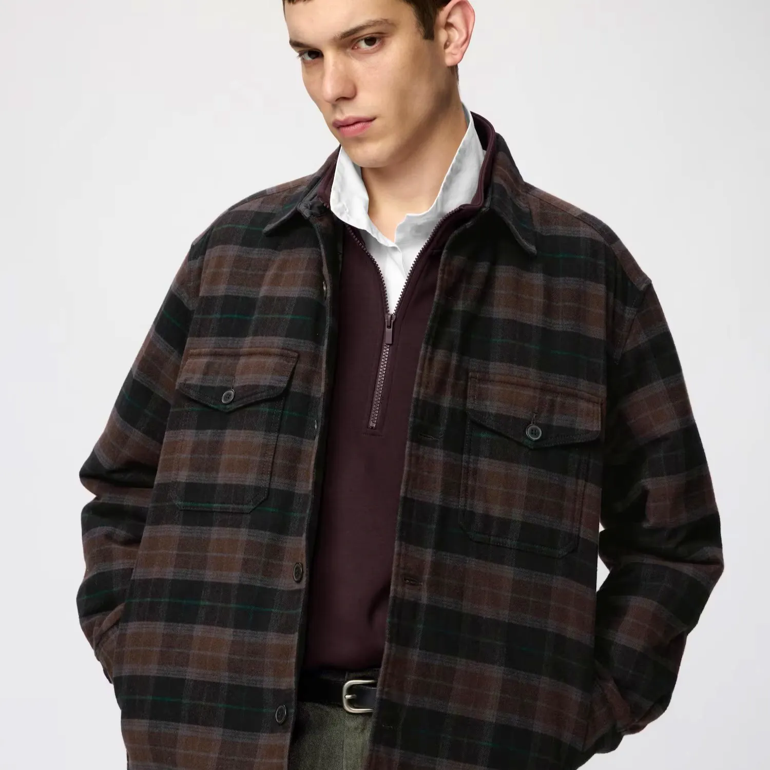 Uniqlo Padded Shirt Jacket, £69.90