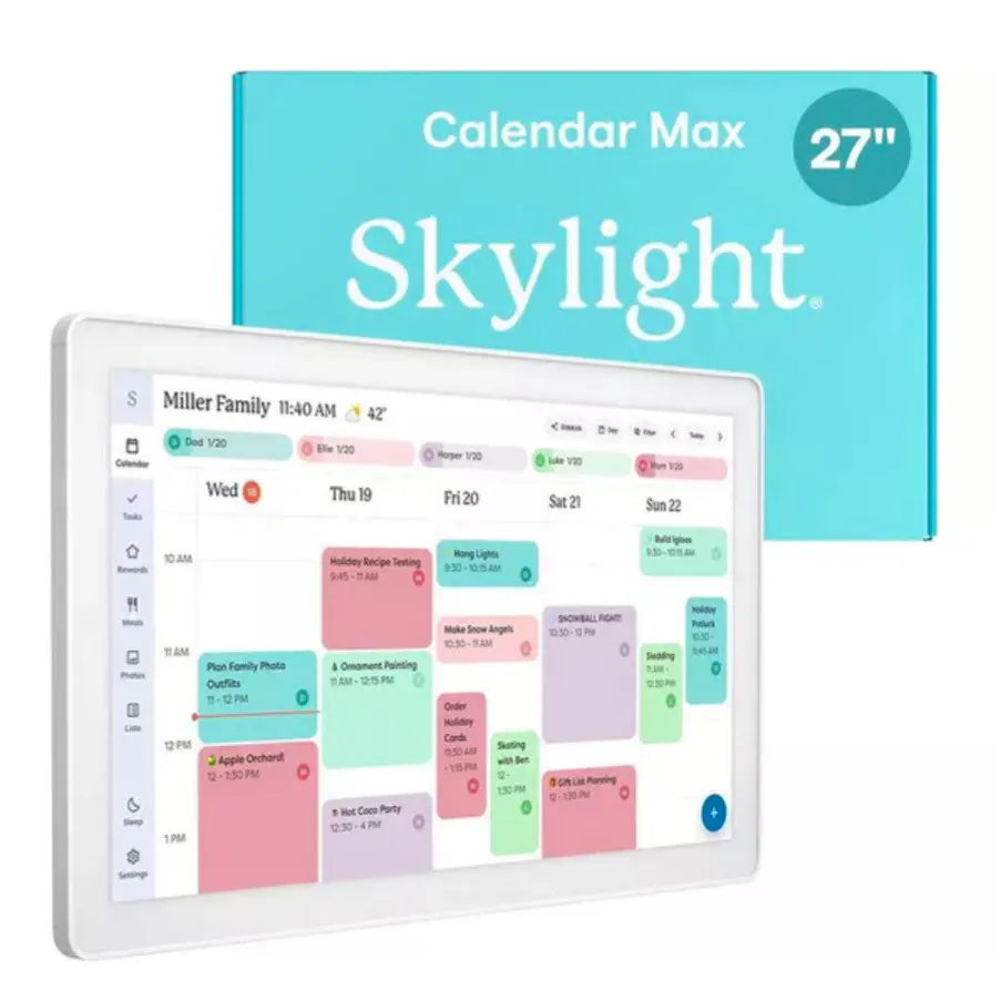 Skylight Max 27” Smart Digital Calendar, £550
