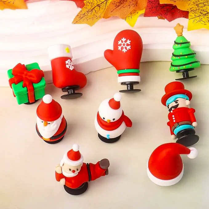 Amazon Set Of 9 Christmas Croc Charms, £5.99