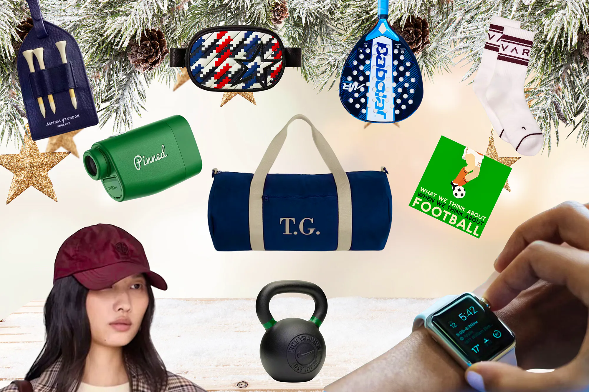 Xmas Gifts Sporty Types Fitness Fans