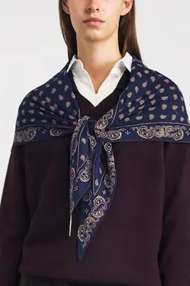 Guest In Residence Cotton-Silk The Wild Rag Scarf, £130