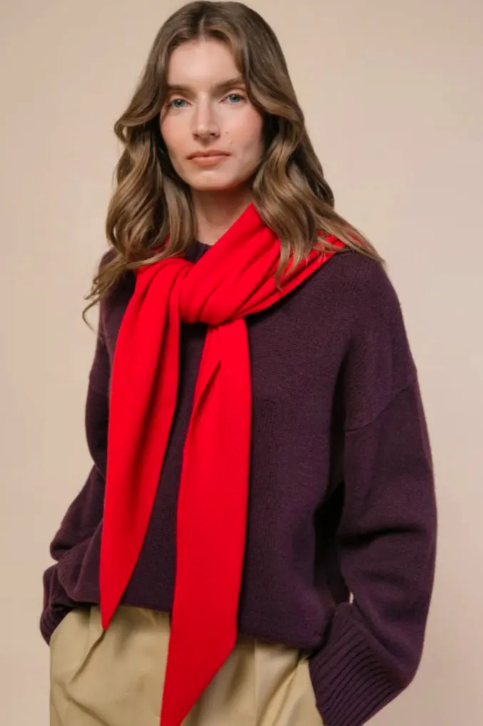 tbco Large Merino Wool Triangle Scarf, £92