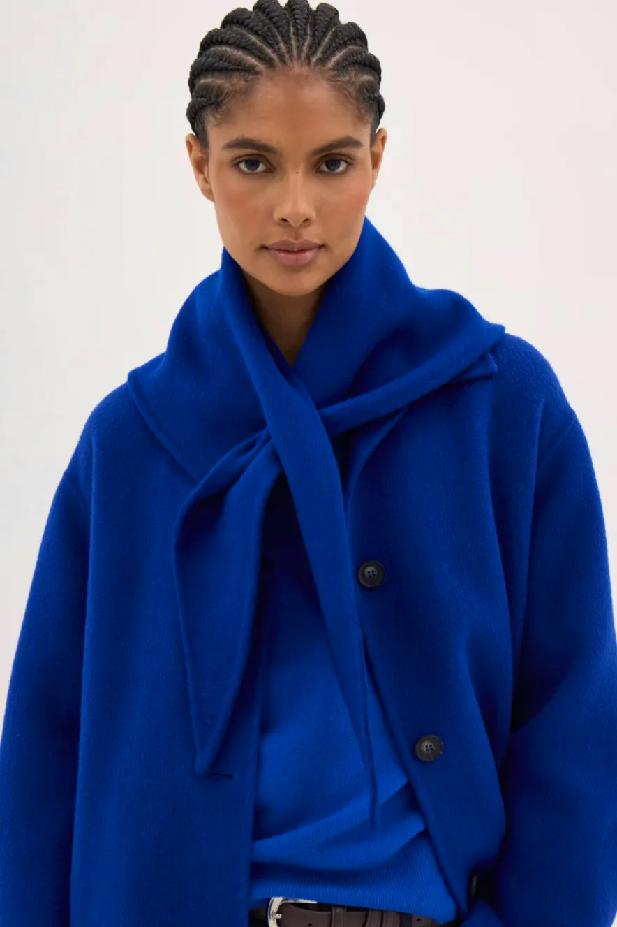 Hush Holden Double Face Triangle Scarf, £55