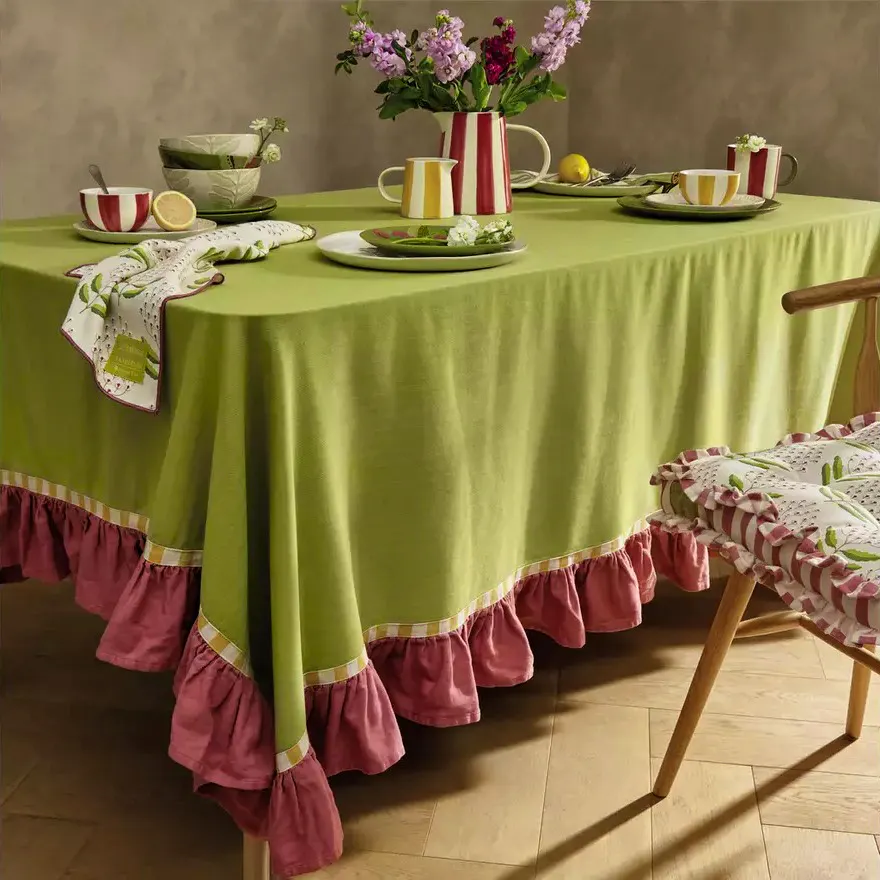 Habitat x Sanderson & National Trust Stripe Tablecloth, £35