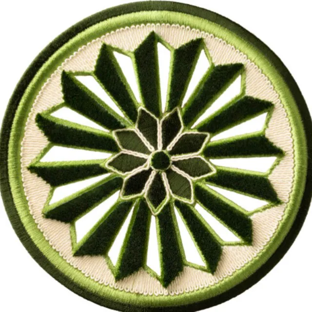 Samuel & Sons Tracery Velvet Rosette, £138