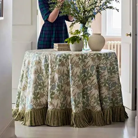 The Dormy House Tablecloths With Bullion Fringe, £1,890