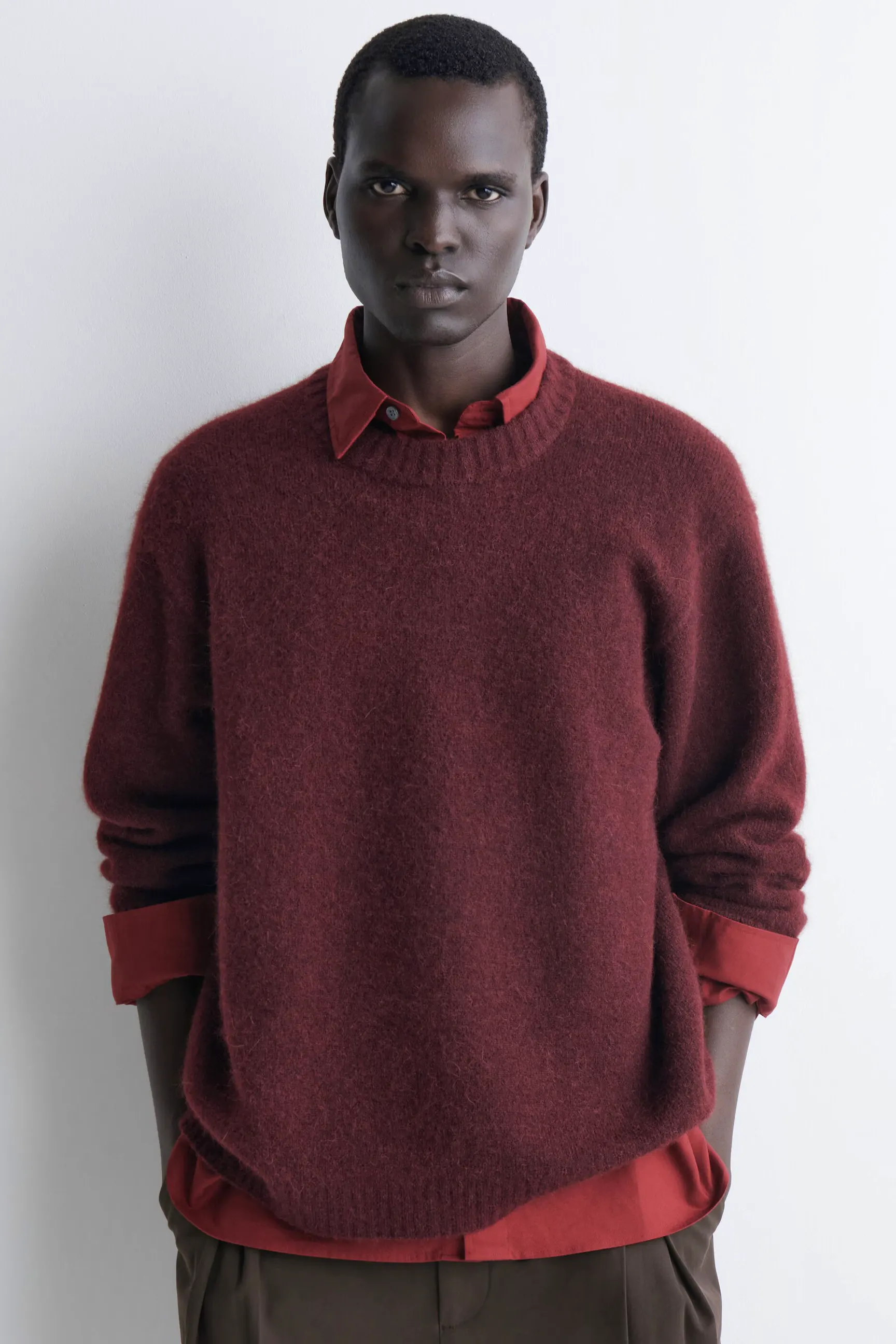 Cos Oversized Alpaca-Blend Crew-Neck Jumper, £95