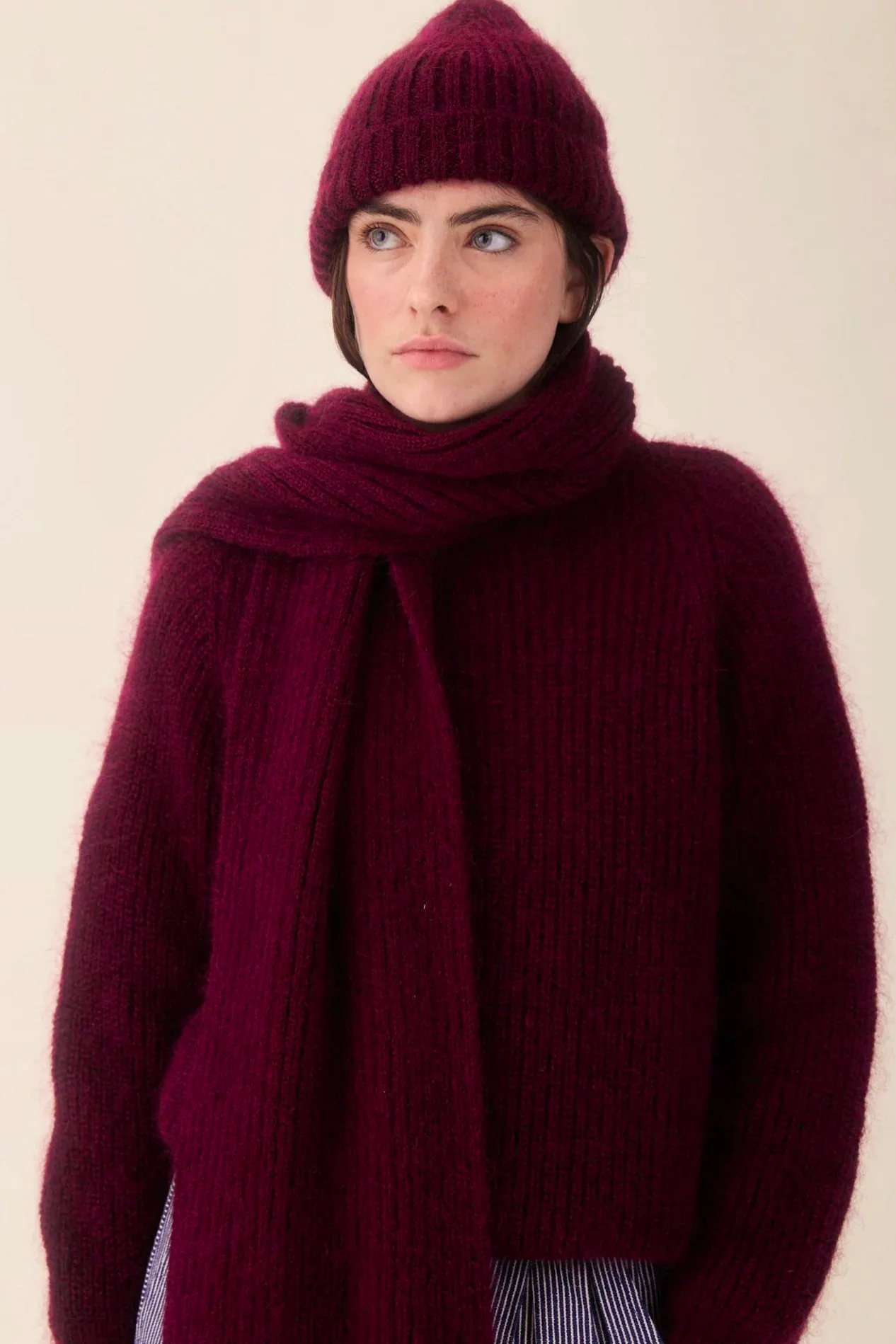 Sideline Bobby Hat Plum, £45