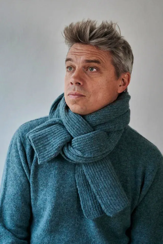Freight Scarf In Fisherman Knit, £62